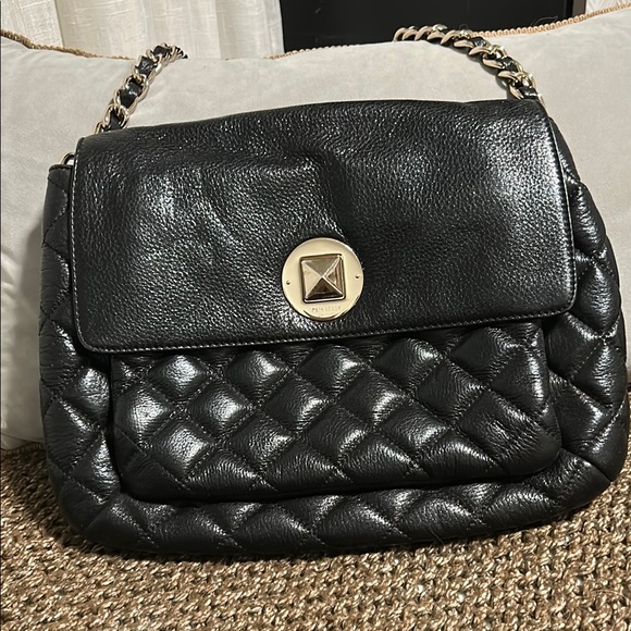 Handbags - Kate Spade Black Quilted Leather Shoulder Bag